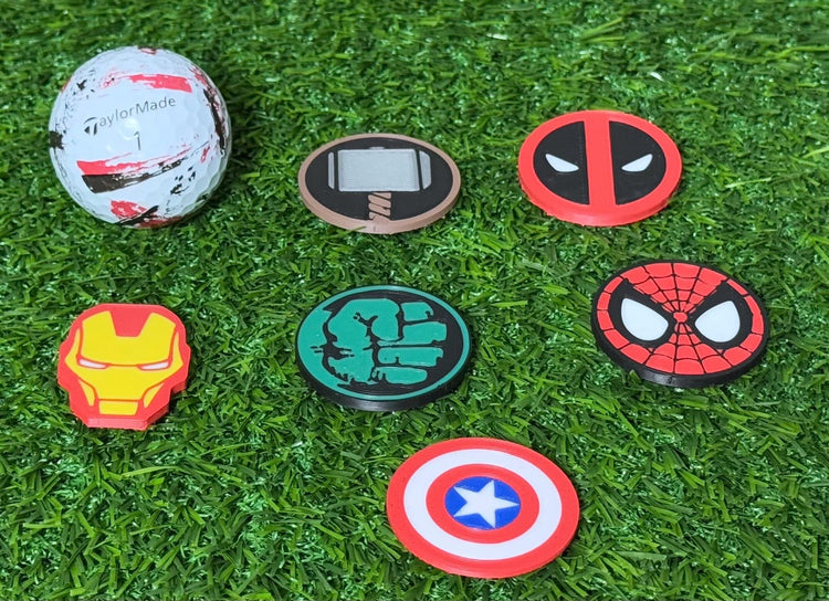 Film/ TV Themed Ball Markers