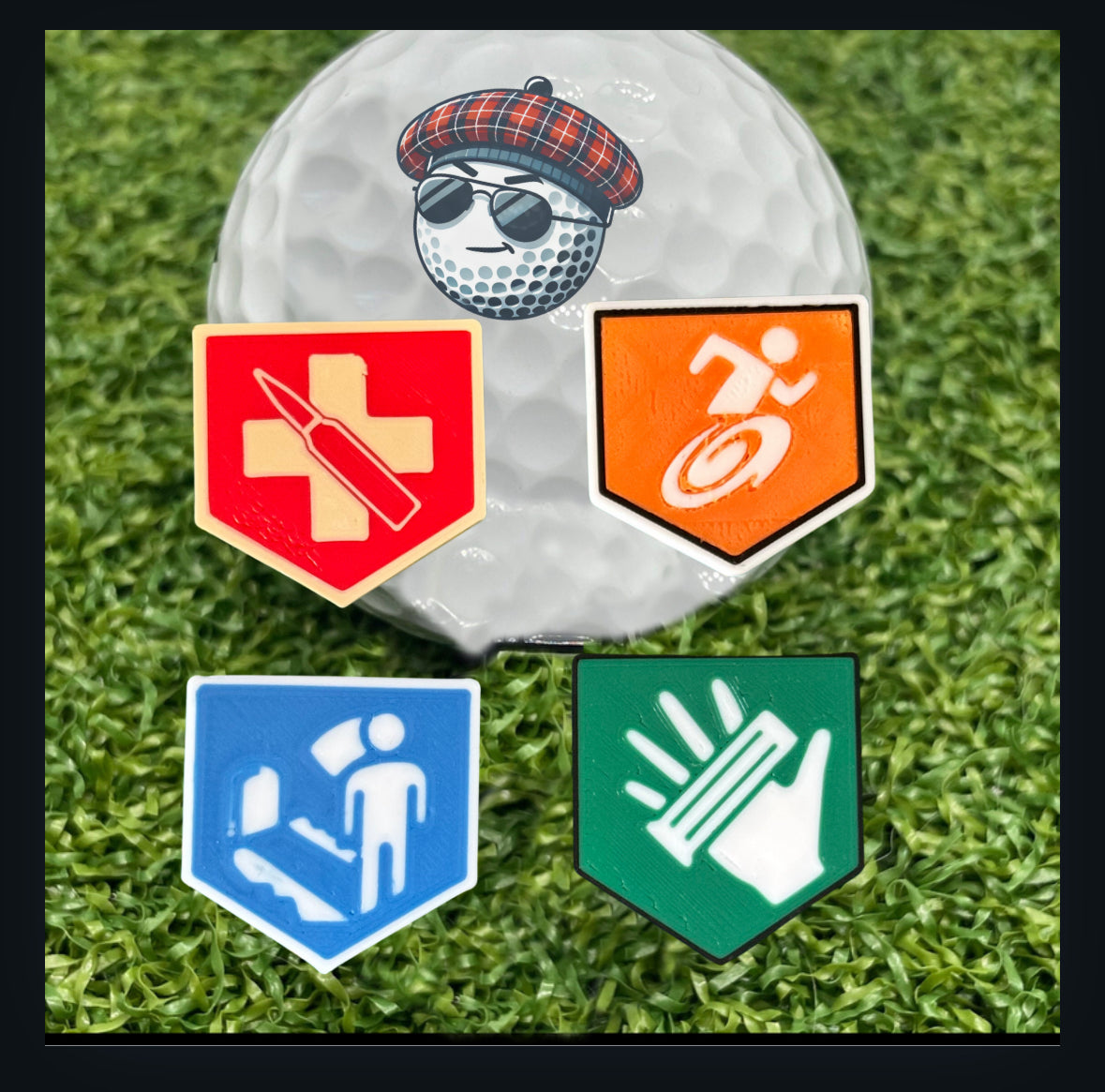 Call Of Duty Zombies Perks Golf Ball Markers
