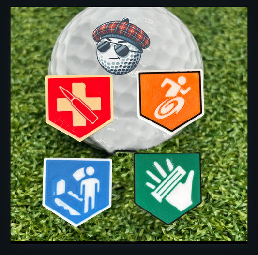 Call Of Duty Zombies Perks Golf Ball Markers