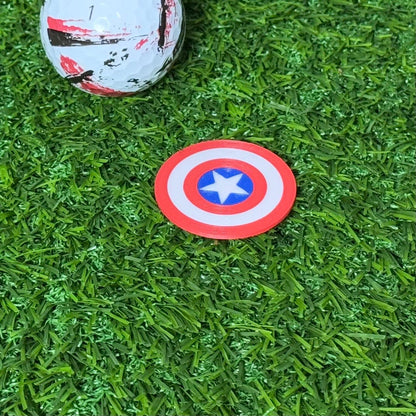 Avengers Superhero Golf Ball Marker Collection