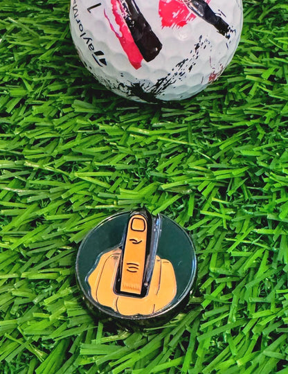 Middle Finger Ball Marker