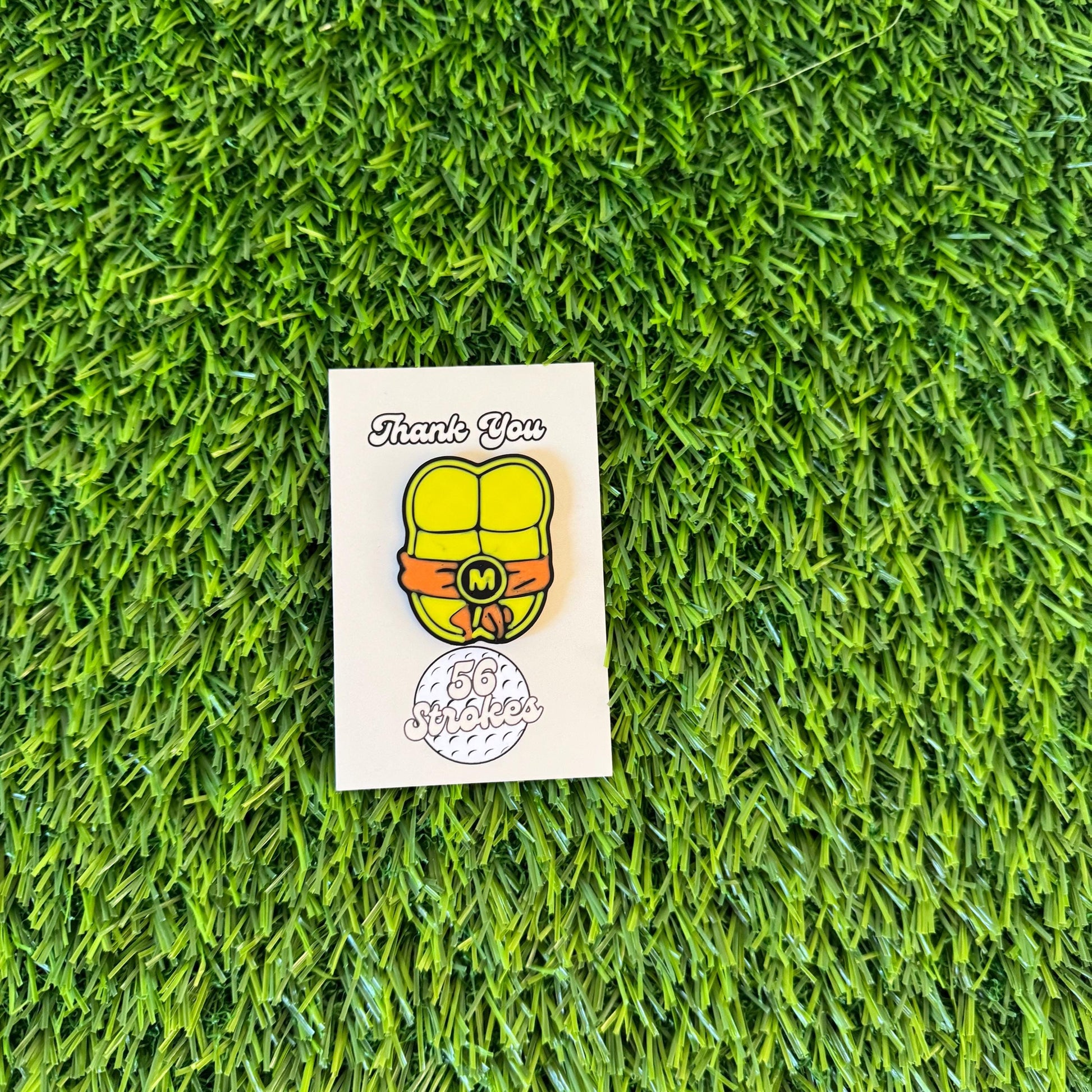 TMNT - inspired Golf Ball Marker