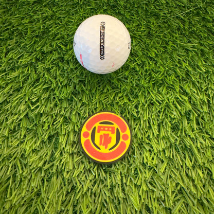 Man United inspired Golf Ball Marker