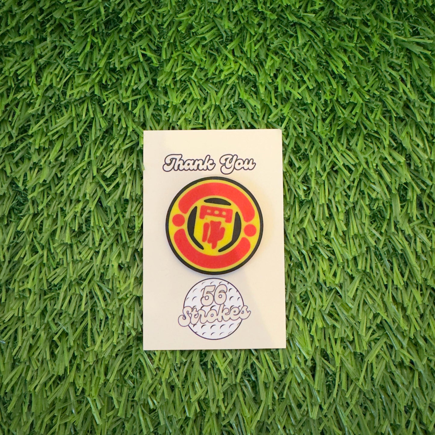 Man United inspired Golf Ball Marker