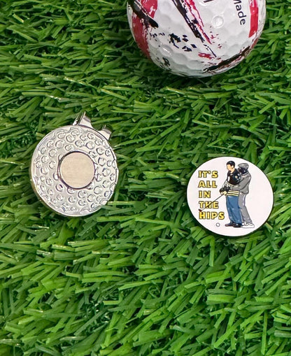 Its all in the hips ball marker