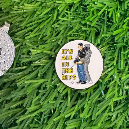 Its all in the hips ball marker