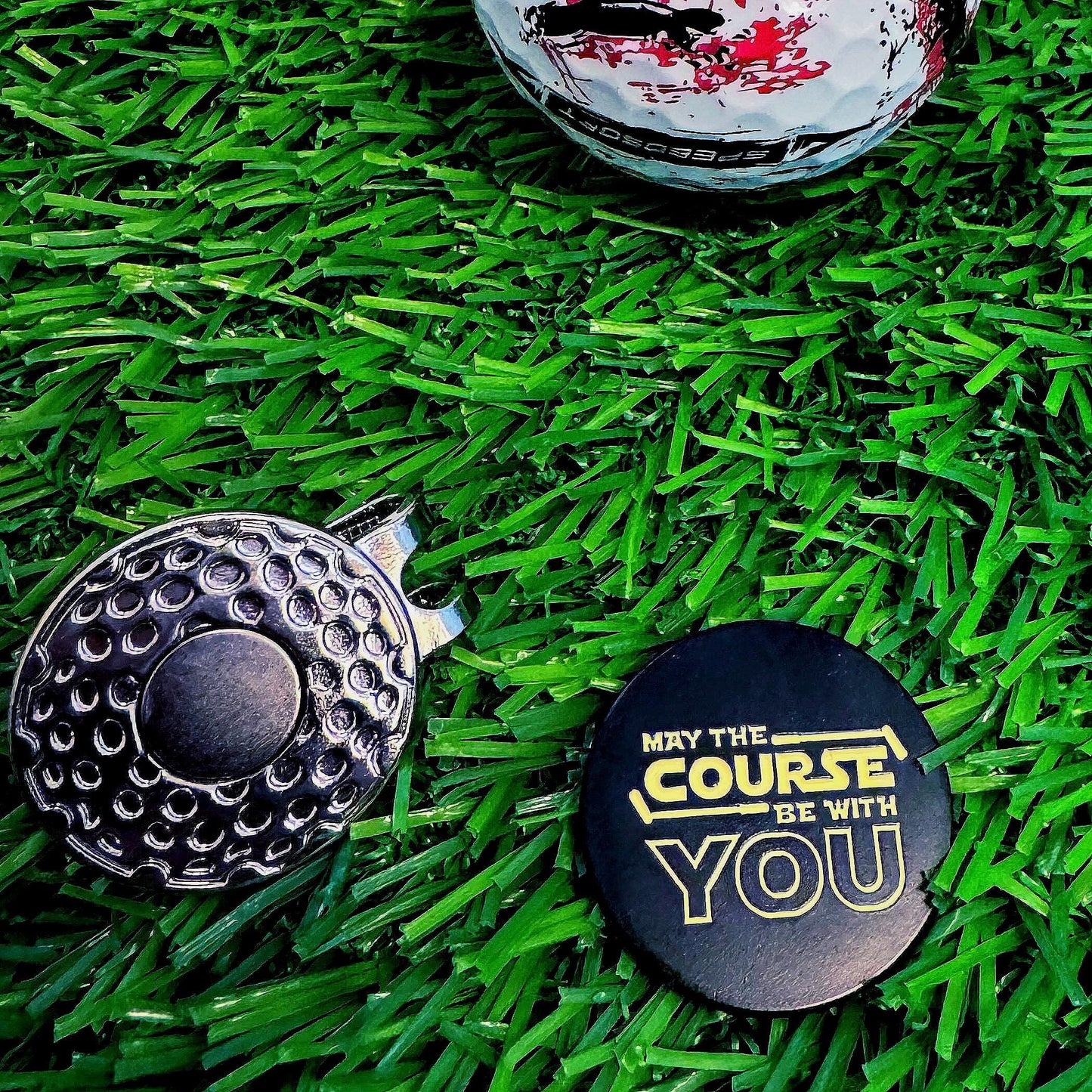 May the course be with you - Ball Marker