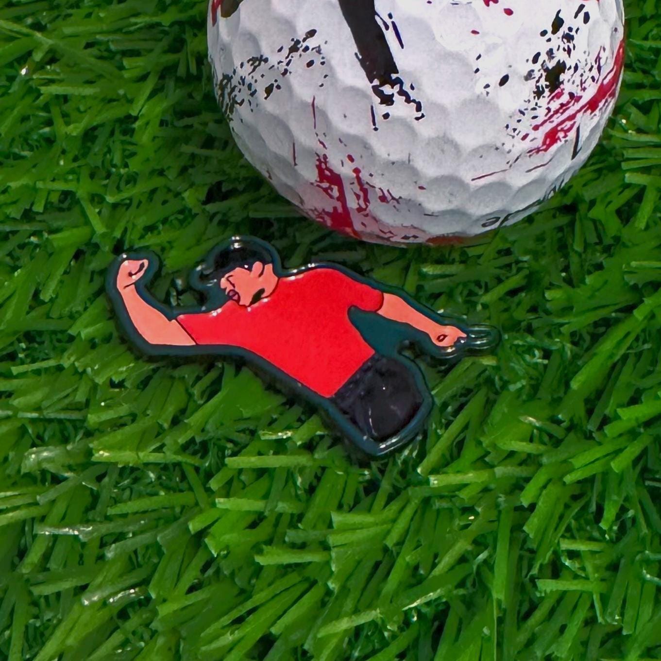 The Goat Golf Ball Marker