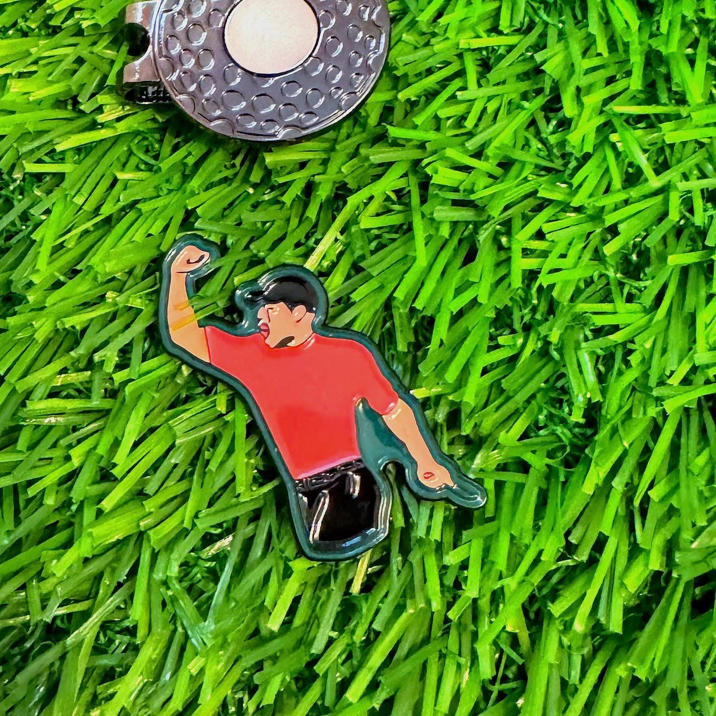 The Goat Golf Ball Marker