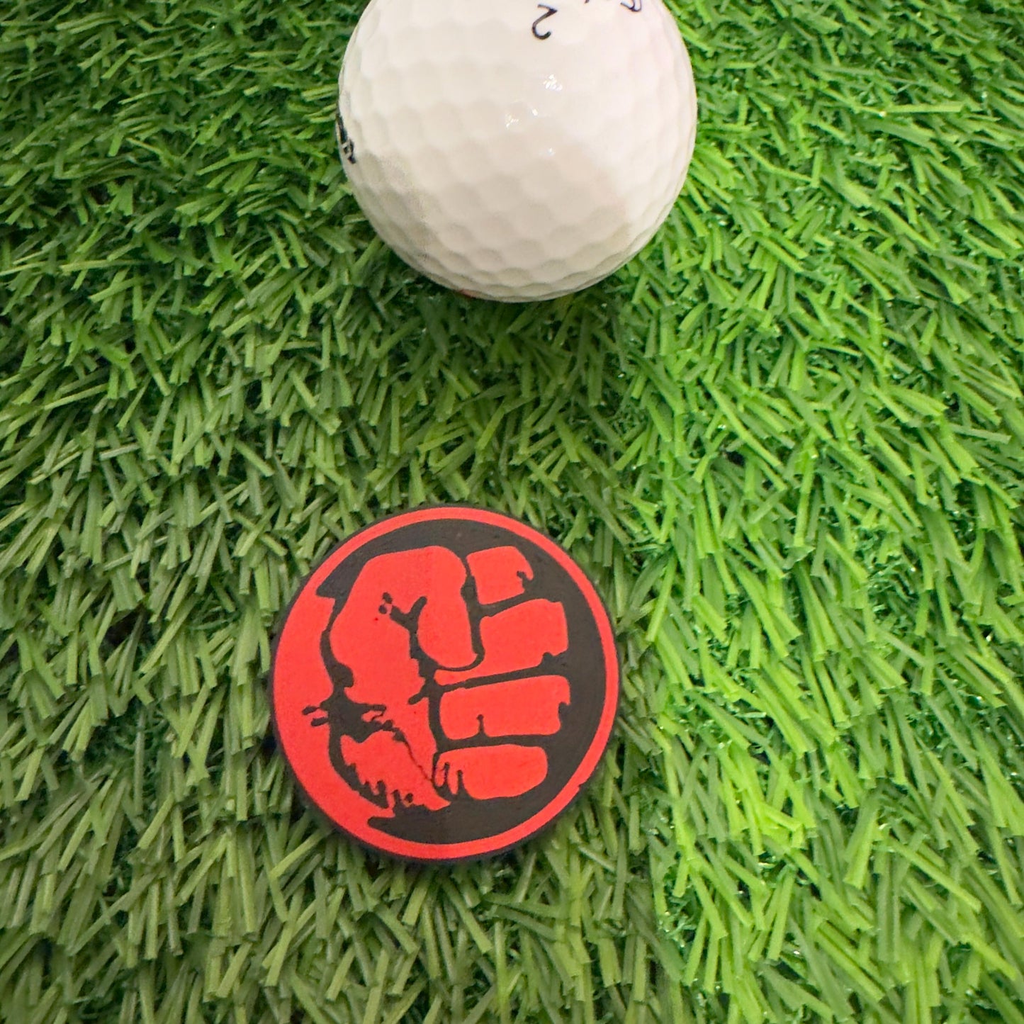 Red Hulk - Golf Ball Marker