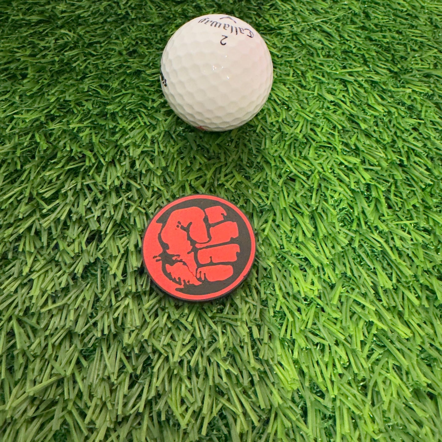 Red Hulk - Golf Ball Marker