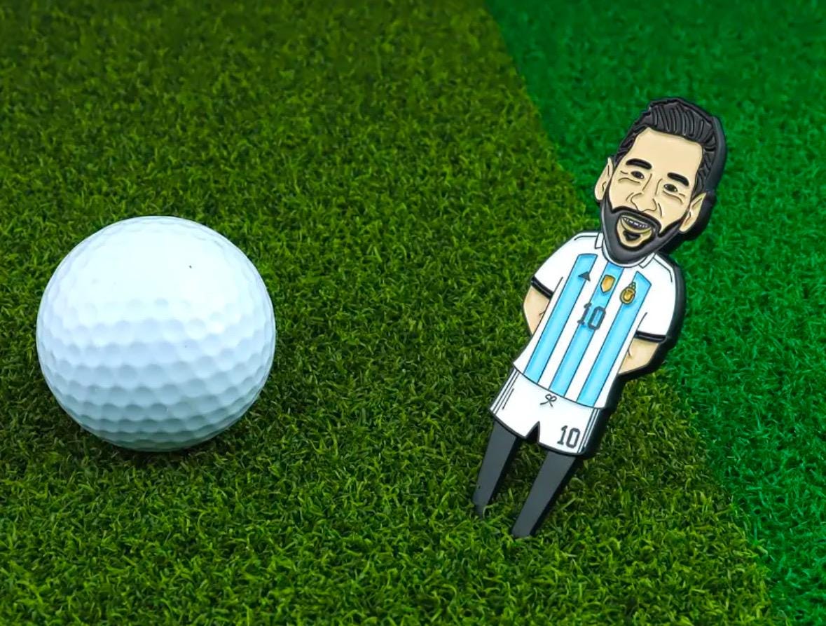 The GOAT - Messi Divot Tool